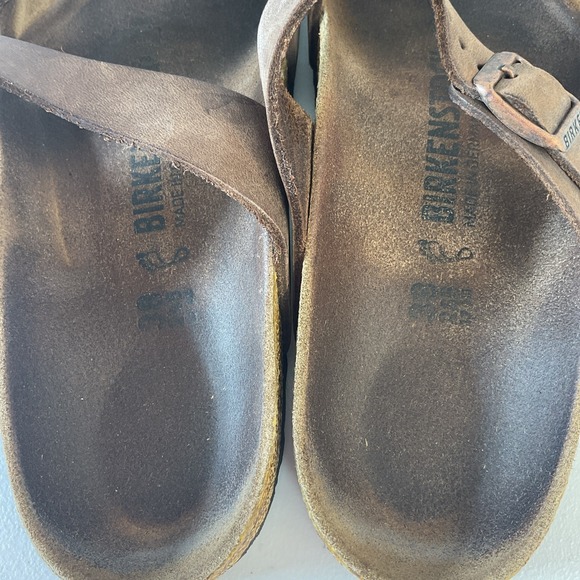 Birkenstock Mayari Sandals Brown Birko-Flor Size 38 EU Women's Comfort Shoes - Picture 3 of 8